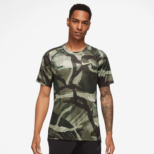 Nike Pro Dri-FIT Slim Camo Top Herren T-Shirt