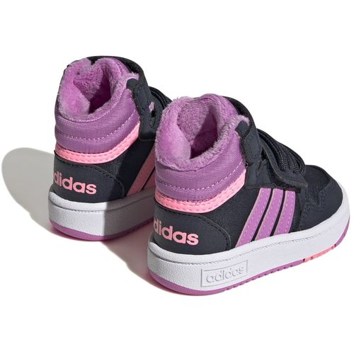 Adidas Hoops Mid Lifestyle Basketball Strap Schuh Kinder