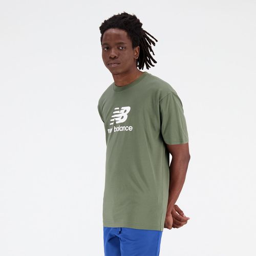 New Balance NB Essentials Stacked Logo  Herren T-Shirt