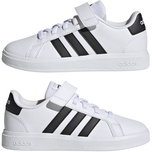 Adidas Grand Court Lifestyle Court Elastic Lace and Top Strap Schuh Kinder
