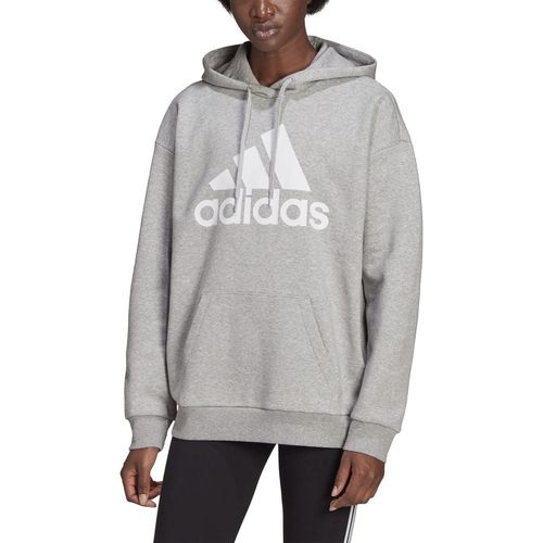 Adidas Essentials Logo Boyfriend Fleece Hoodie Damen
