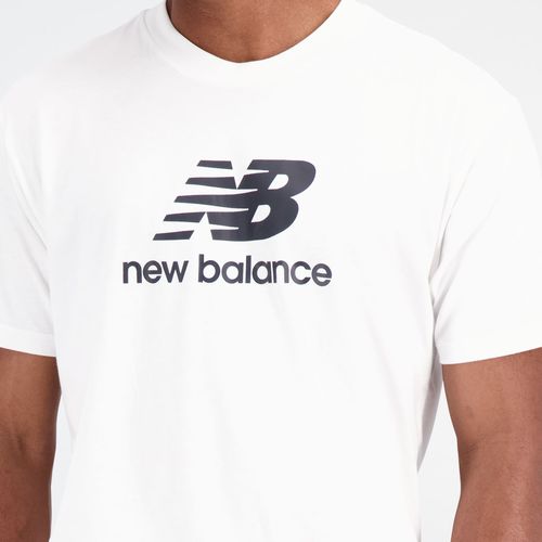 New Balance NB Essentials Stacked Logo  Herren T-Shirt