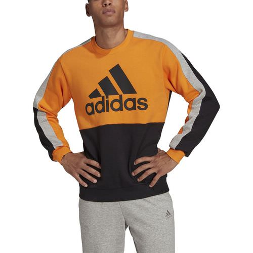 Adidas Essentials Colorblock Fleece Sweatshirt Herren