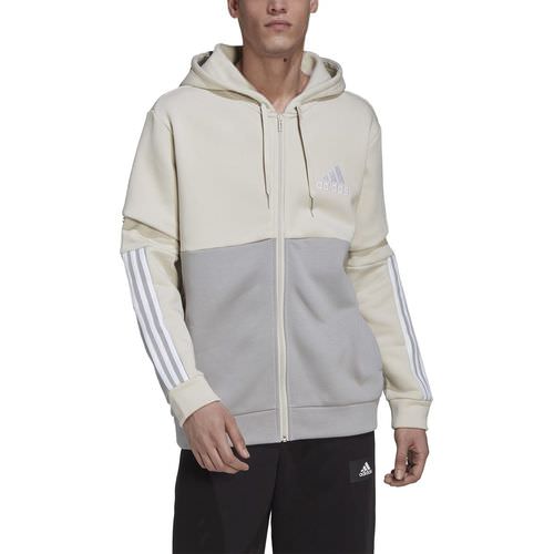 Adidas Essentials Colorblock Fleece Kapuzenjacke Herren