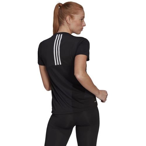 Adidas AEROREADY Designed 2 Move Sport 3-Streifen T-Shirt Damen