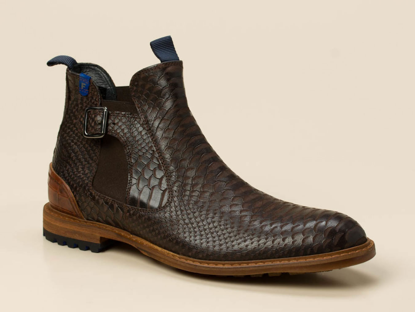 Herren Stiefel Schlangenoptik Stiefel Schlangenoptik Herren Stiefel FcKTl1J