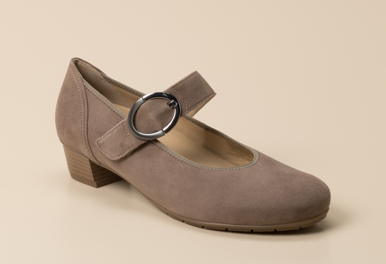 spangenpumps taupe