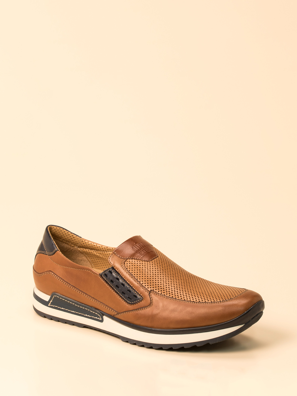 galizio torresi herren slipper in cognac kaufen zumnorde online shop