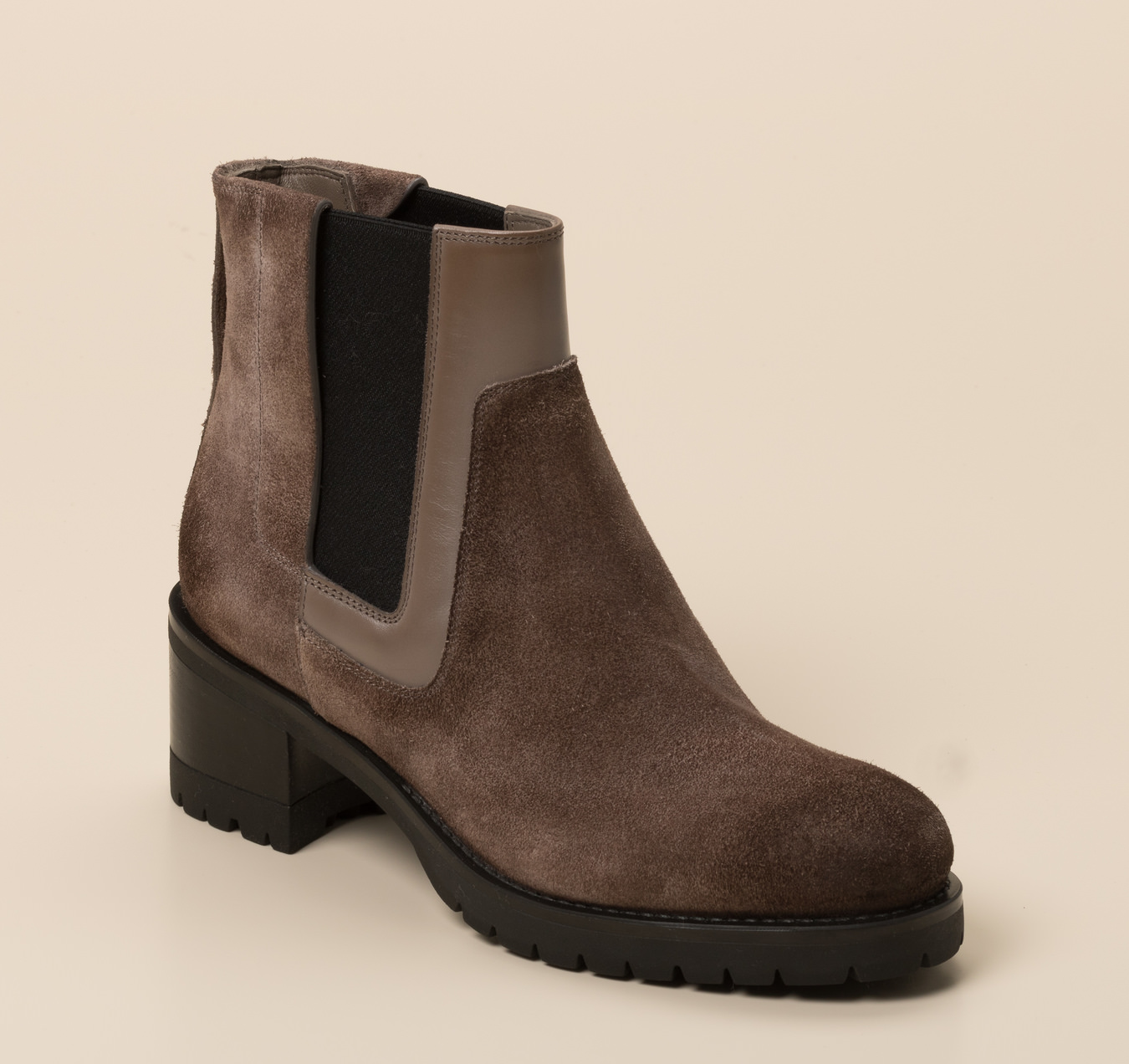 Santoni Damen Chelsea-Stiefelette in taupe kaufen | Zumnorde Online-Shop