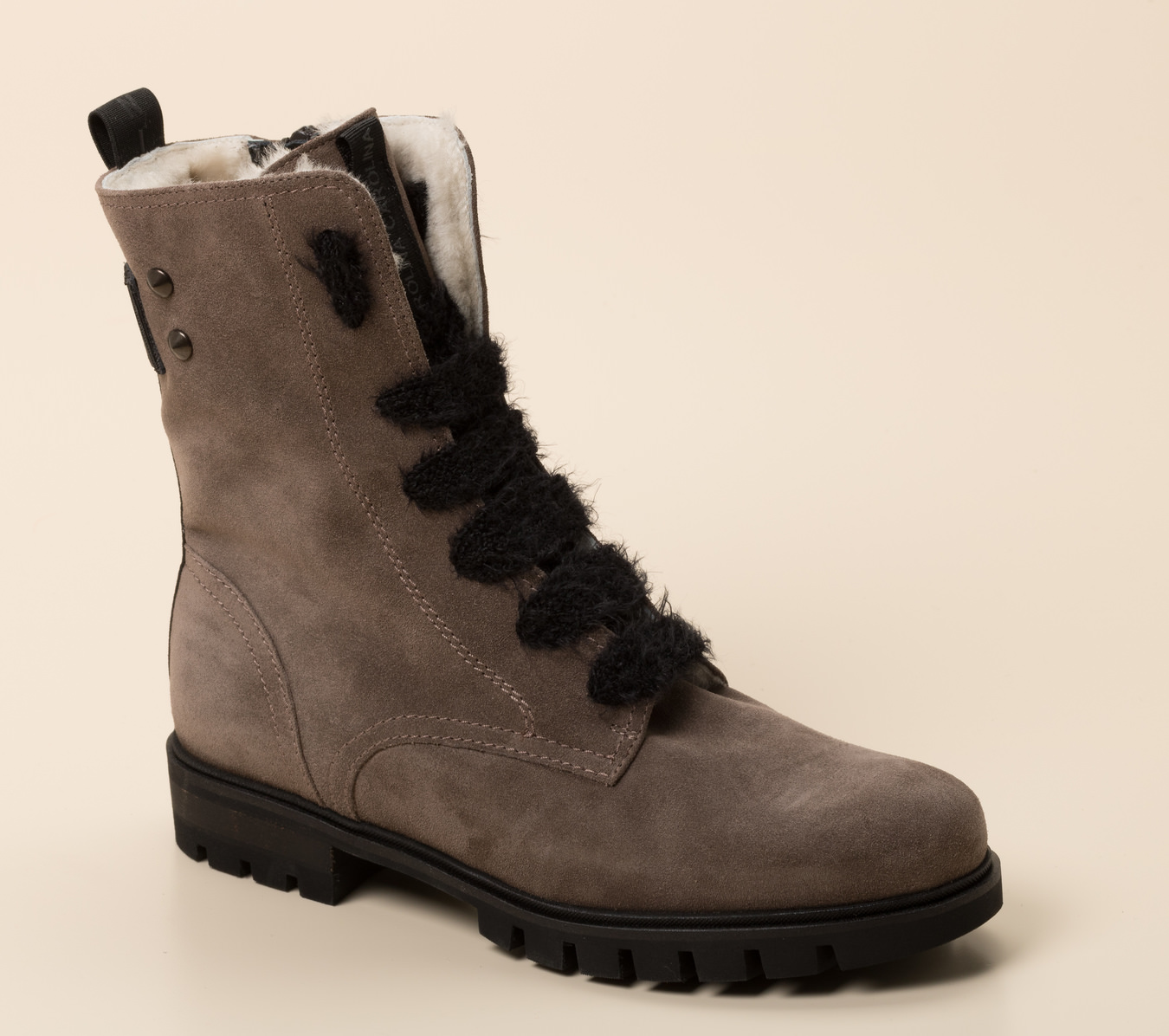 Donna Carolina Damen Stiefelette In Taupe Kaufen Zumnorde Online Shop