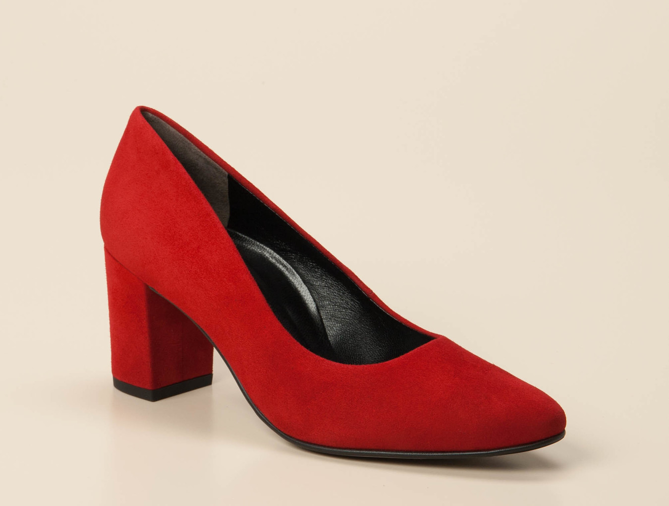 Paul Green Damen Pumps in rot kaufen | Zumnorde Online Shop Paul Green pumps SAMTZIEGE ROT