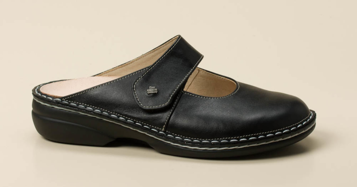 Finn Comfort Damen Pantolette in schwarz kaufen | Zumnorde Online-Shop