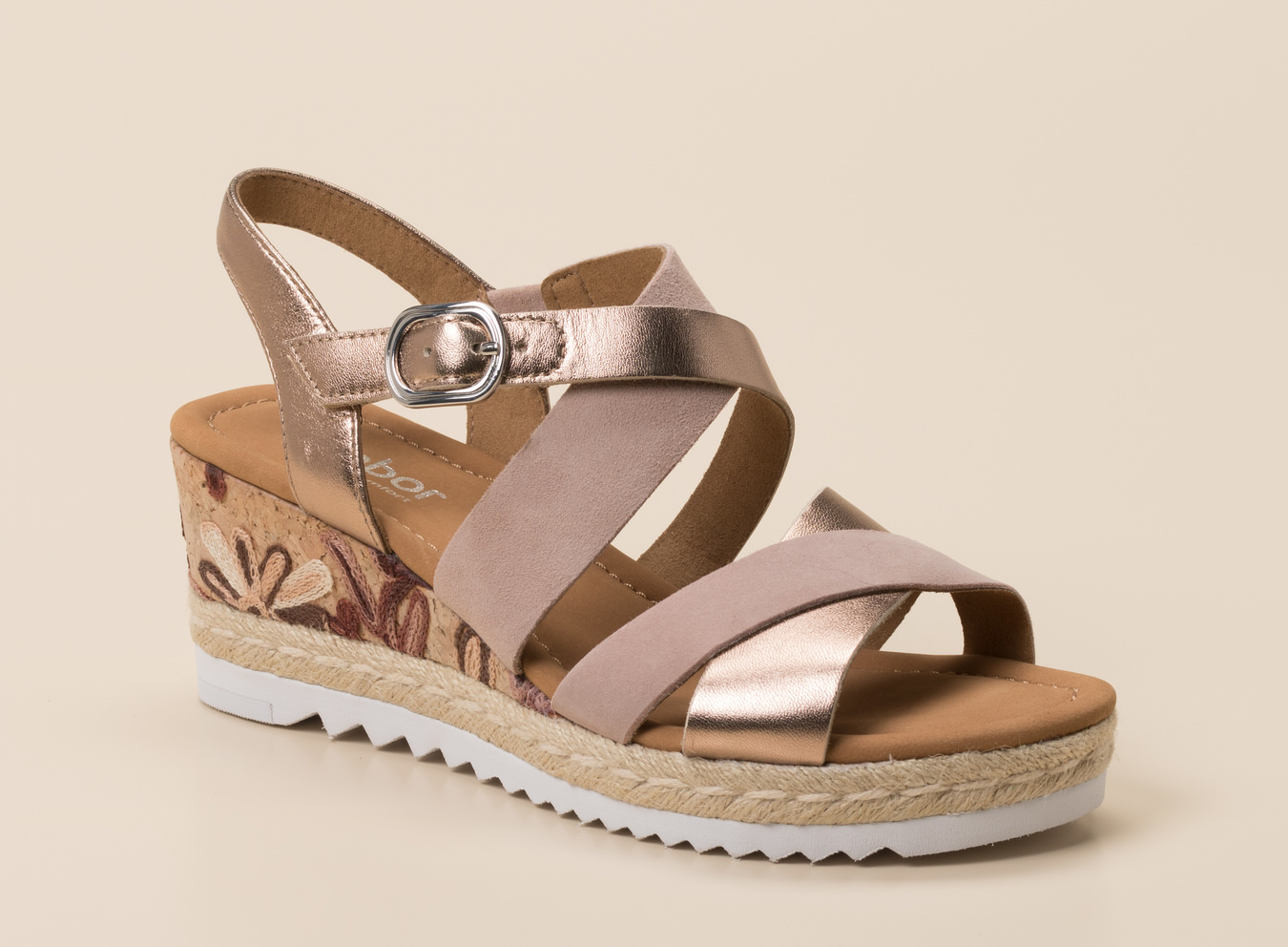 Gabor Comfort Damen Keilsandalette in beige kaufen Damen Keilsandaletten & Keilsandalen online kaufen | BAUR