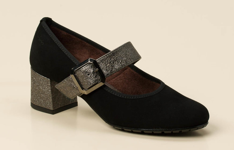 spangenpumps taupe